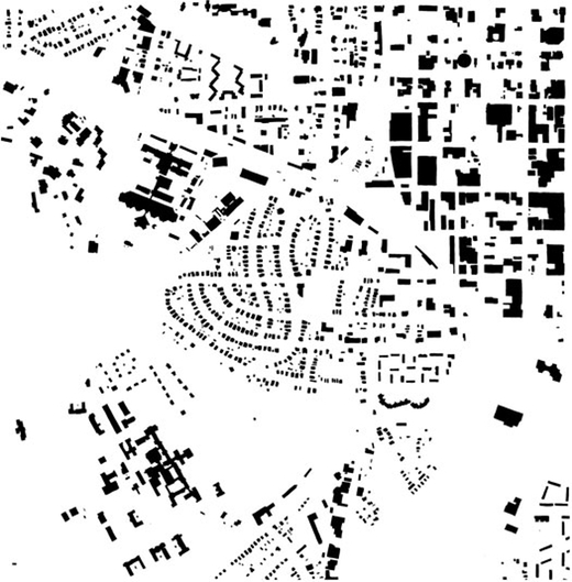 Ichnographic city map