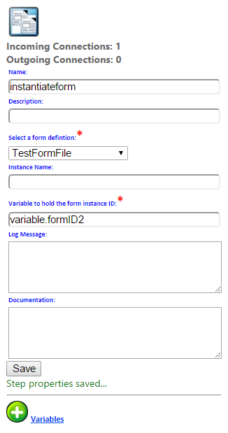 Moving Form Data between Forms within a Process
