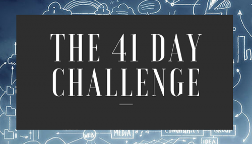 The 41 Day Challenge