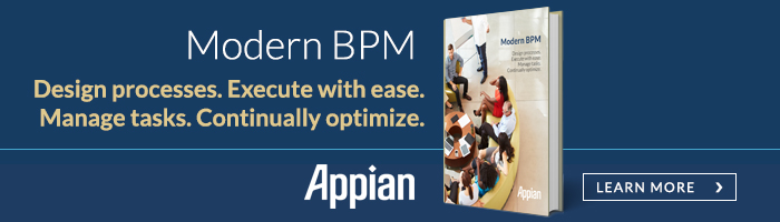 Modern BPM | Designprocesses. Execute with ease. Manage tasks. Continually optimize. | Appian