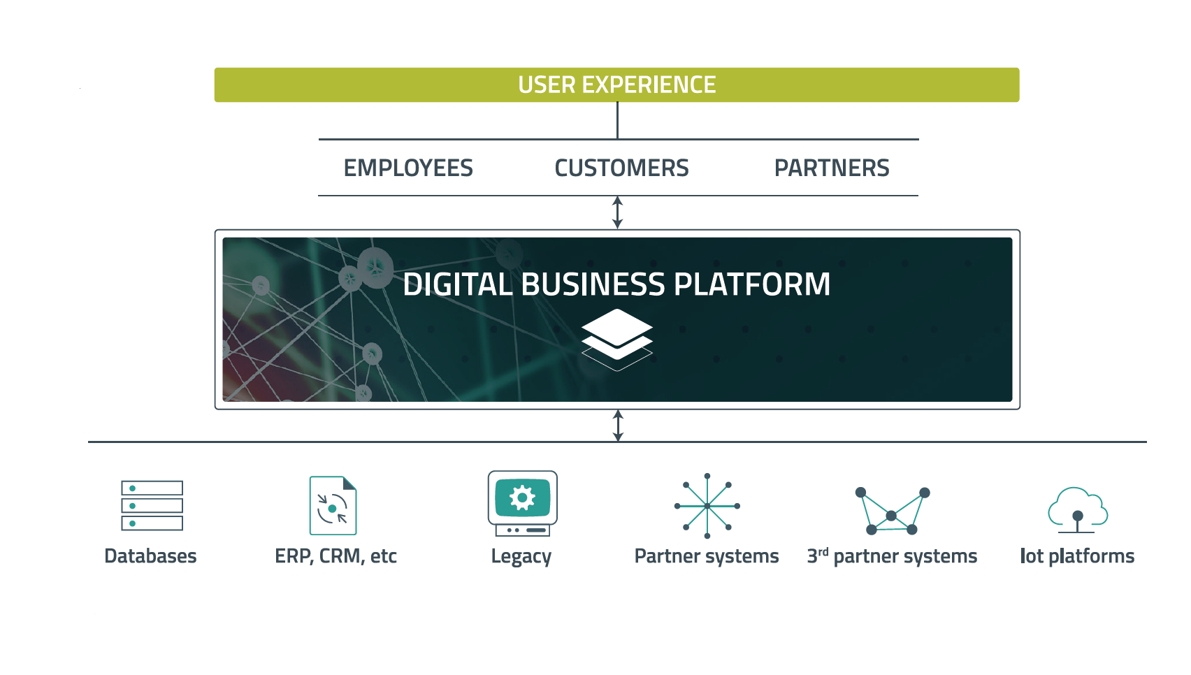 Digital Business Platform Diagram