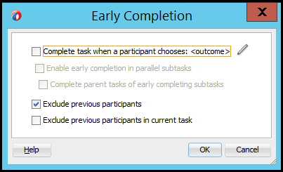 Exclude previous participant checkbox to enable 4-eyes