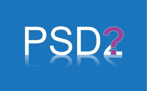PSD2 with question mark