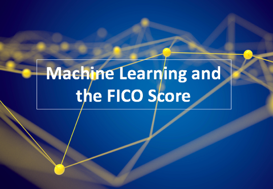 Machine Learning and the FICO Score