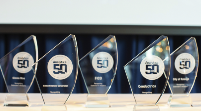 FICO Awarded Analytics 50 Award