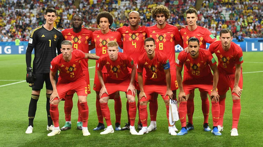 Figure 2: Belgium in the World Cup 2018