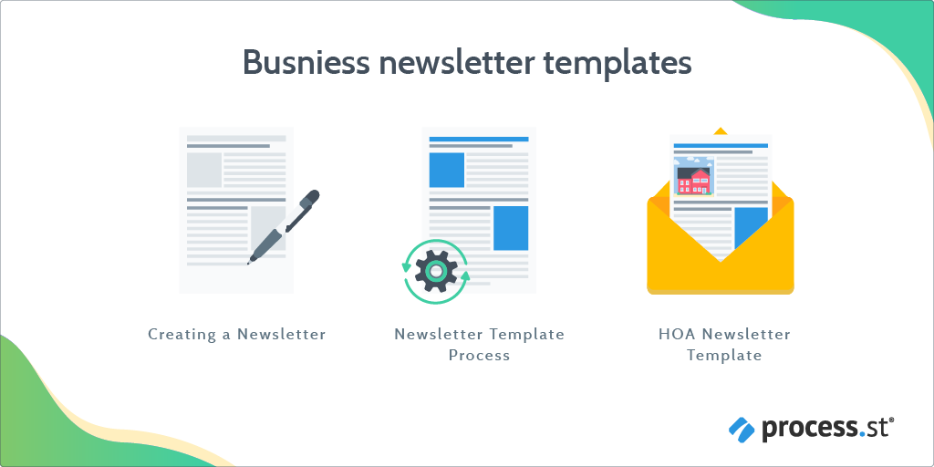 Business newsletter templates