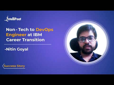 Non Tech to DevOps Engineer Career Transition | Intellipaat Devops Training Reviews - Nitin