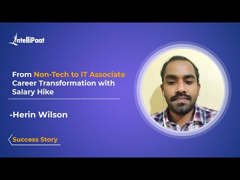 Non-Tech to IT Associate | Career Transformation | AWS Certification Course - Intellipaat Reviews