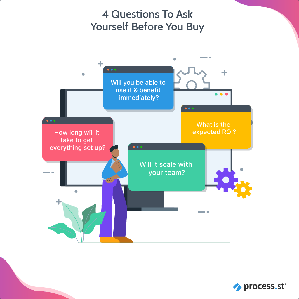 4 questions to ask yourself before you buy process management software