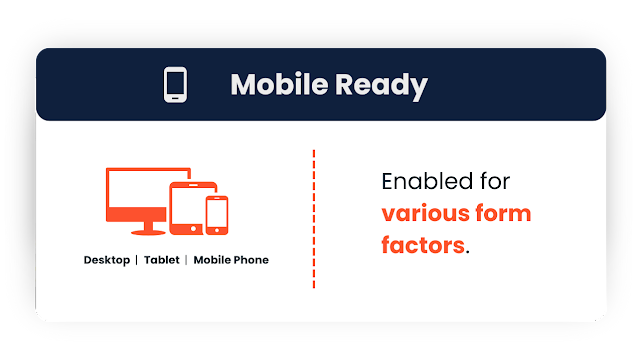 Mobile Ready: Enabled for various form factors