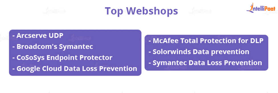 Data Loss Prevention Top Webshops