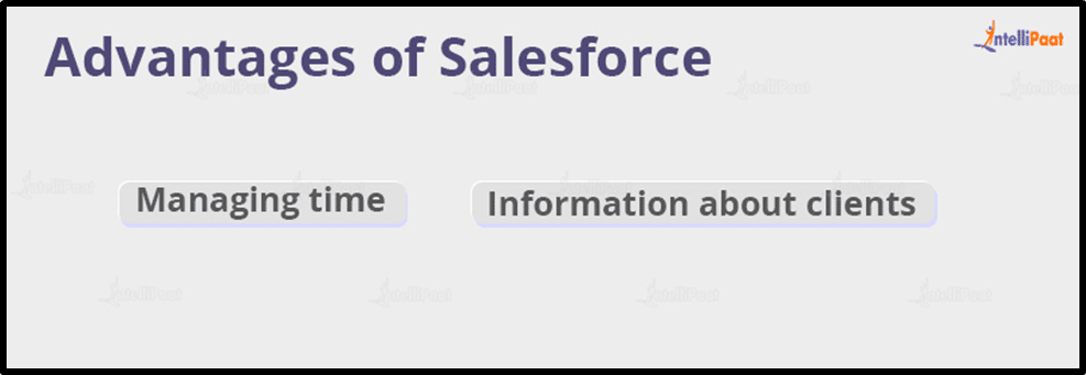 Advantages of Salesforce