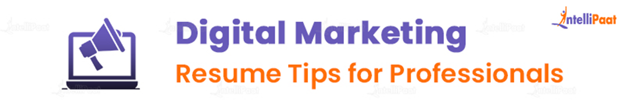 Digital Marketing Resume Tips for Professionals