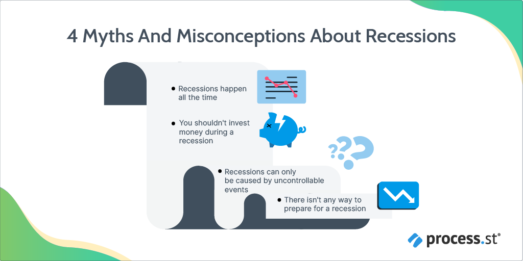 4 myths and misconceptions about recessions